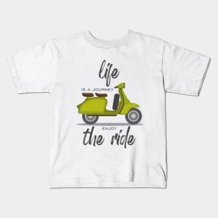 Vespa Journey Kids T-Shirt